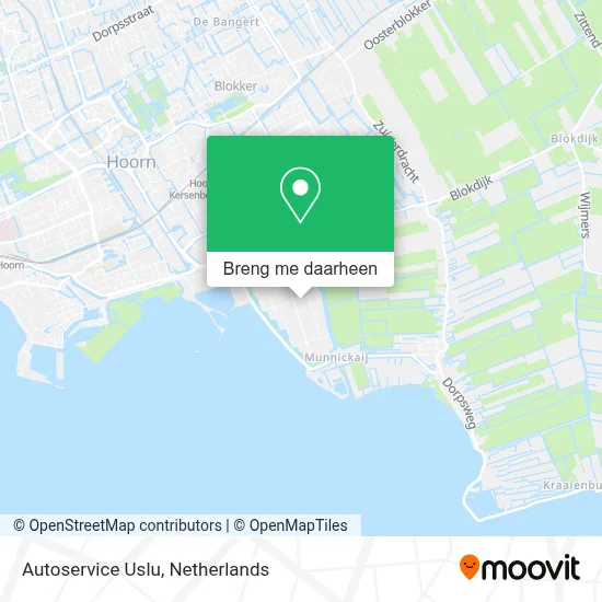 Autoservice Uslu kaart