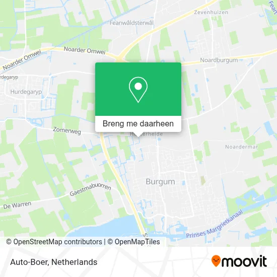 Auto-Boer kaart