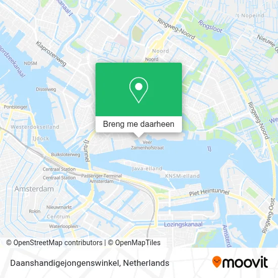 Daanshandigejongenswinkel kaart