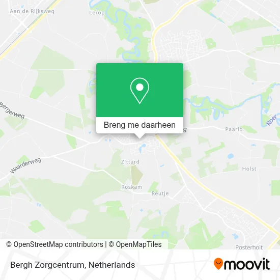 Bergh Zorgcentrum kaart