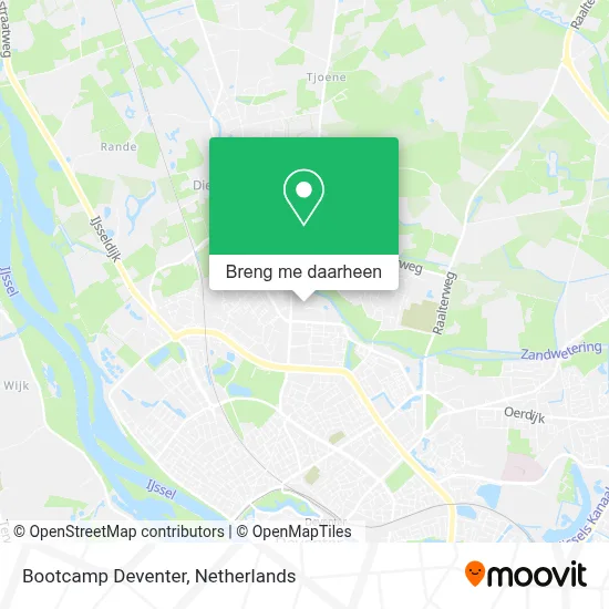 Bootcamp Deventer kaart