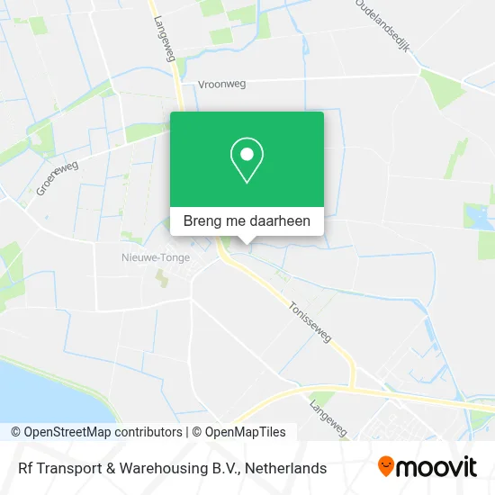 Rf Transport & Warehousing B.V. kaart