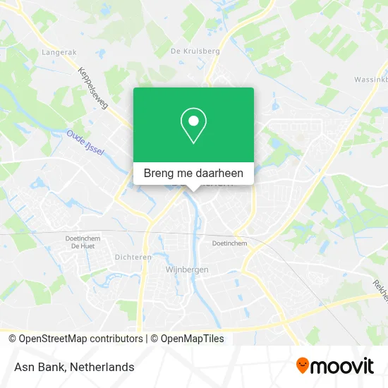 Asn Bank kaart