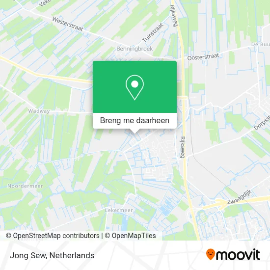 Jong Sew kaart