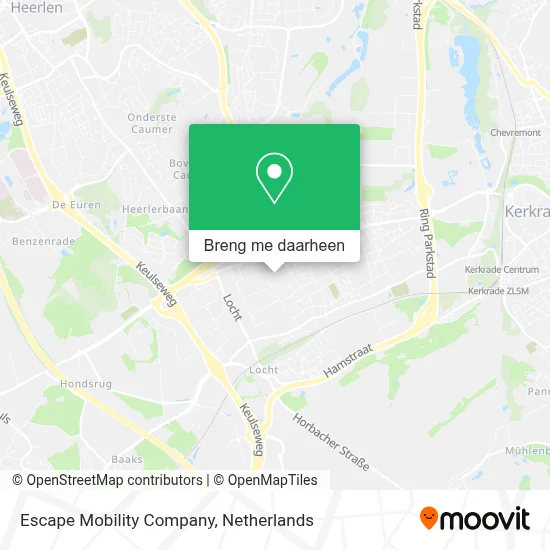 Escape Mobility Company kaart