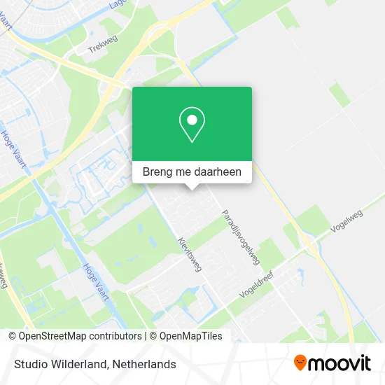Studio Wilderland kaart