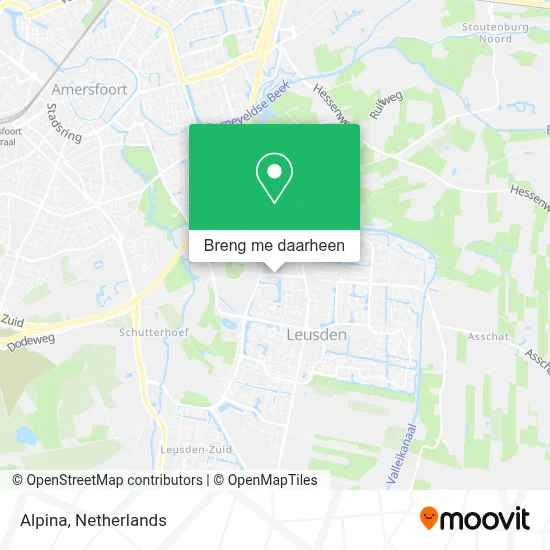Alpina kaart