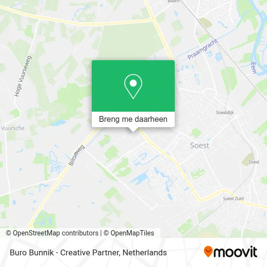 Buro Bunnik - Creative Partner kaart