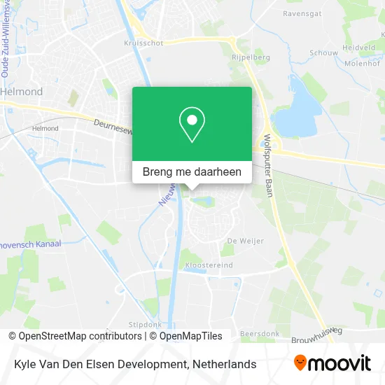 Kyle Van Den Elsen Development kaart