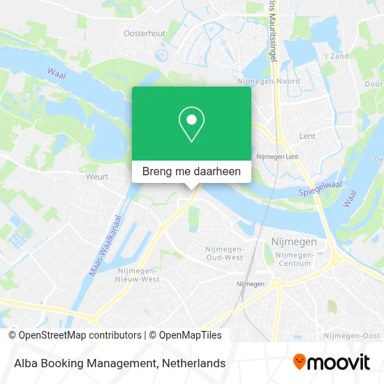 Alba Booking Management kaart