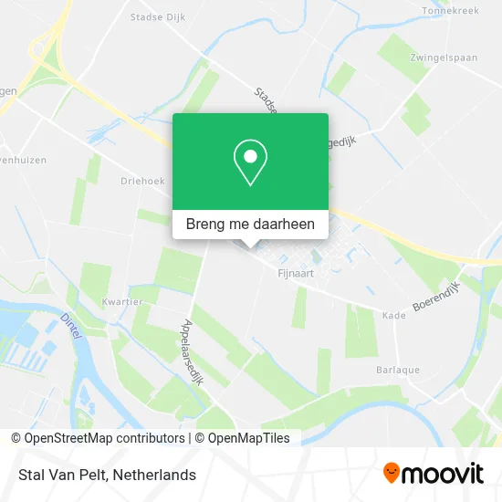 Stal Van Pelt kaart