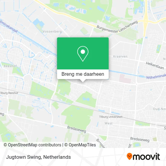 Jugtown Swing kaart
