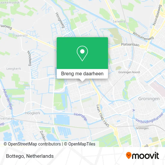 Bottego kaart