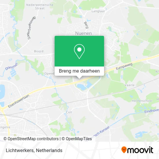 Lichtwerkers kaart