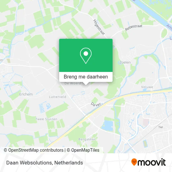 Daan Websolutions kaart