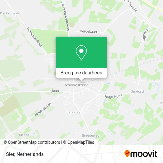 Sier kaart