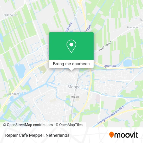 Repair Café Meppel kaart