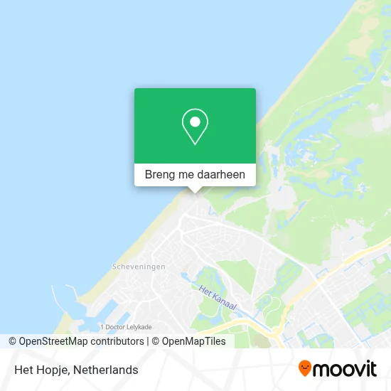 Het Hopje kaart