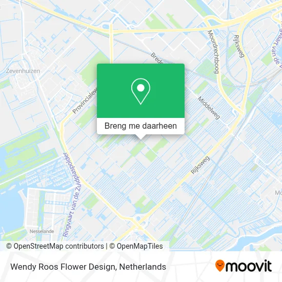 Wendy Roos Flower Design kaart