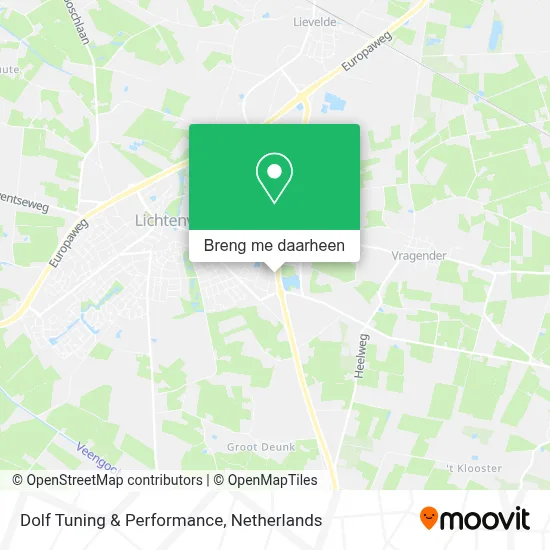 Dolf Tuning & Performance kaart