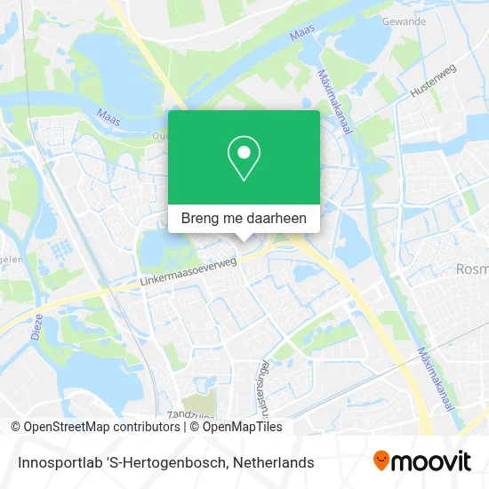 Innosportlab 'S-Hertogenbosch kaart