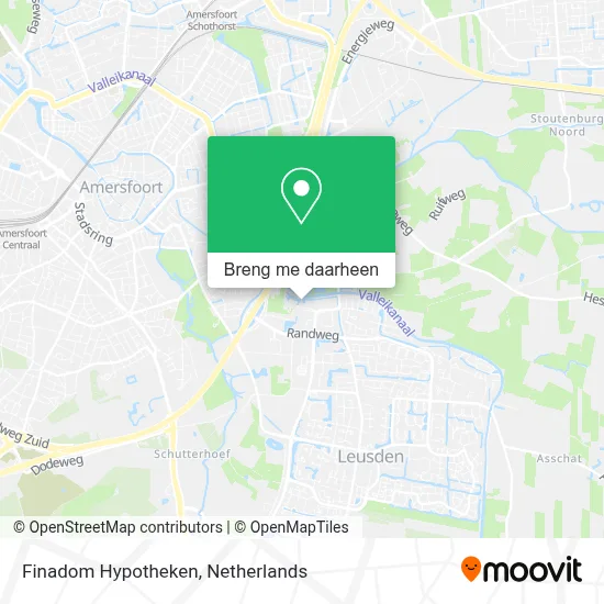 Finadom Hypotheken kaart