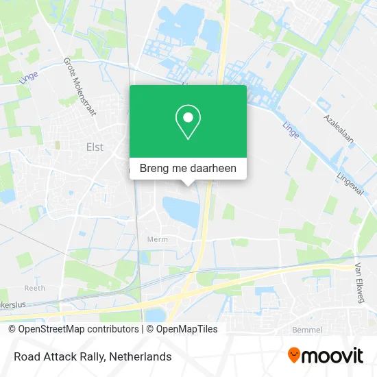 Road Attack Rally kaart