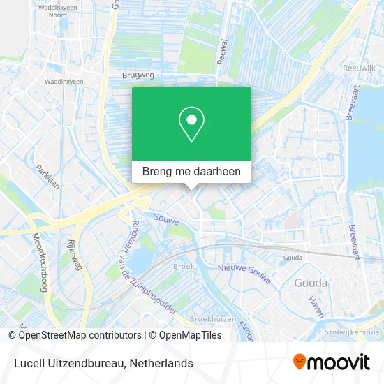 Lucell Uitzendbureau kaart