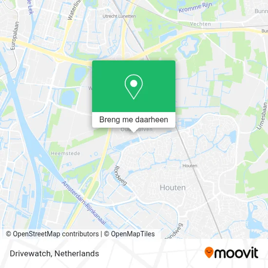 Drivewatch kaart