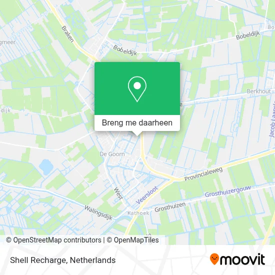 Shell Recharge kaart