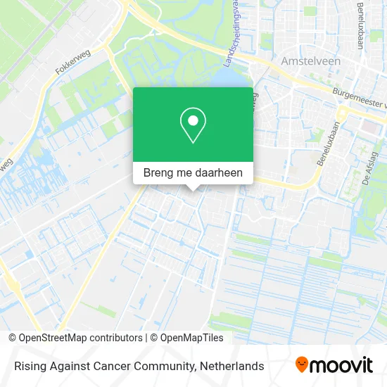 Rising Against Cancer Community kaart