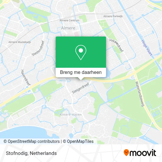 Stofnodig kaart