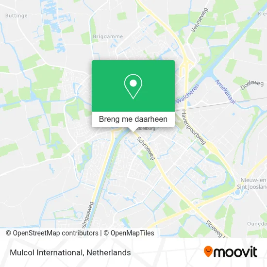 Mulcol International kaart