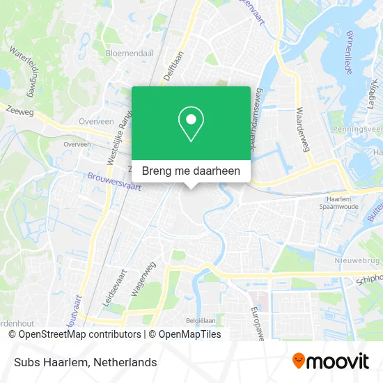 Subs Haarlem kaart