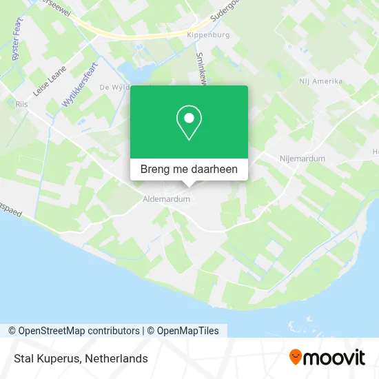 Stal Kuperus kaart