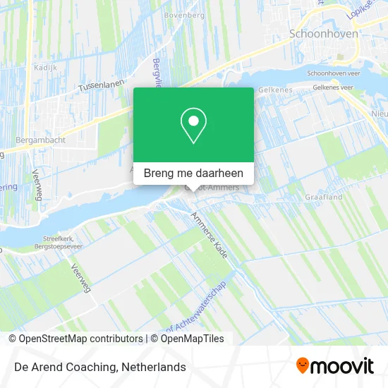De Arend Coaching kaart