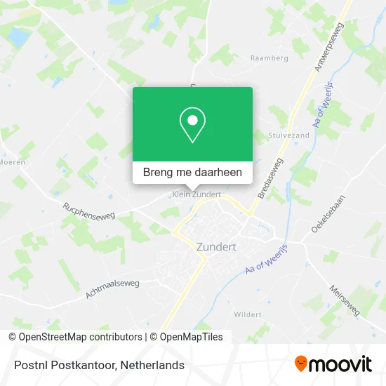 Postnl Postkantoor kaart