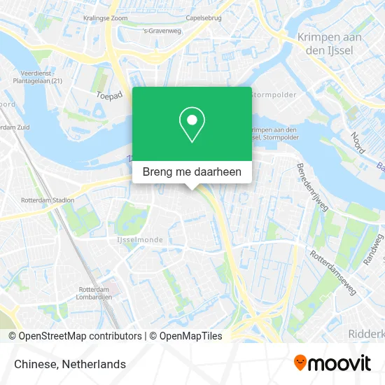 Chinese kaart