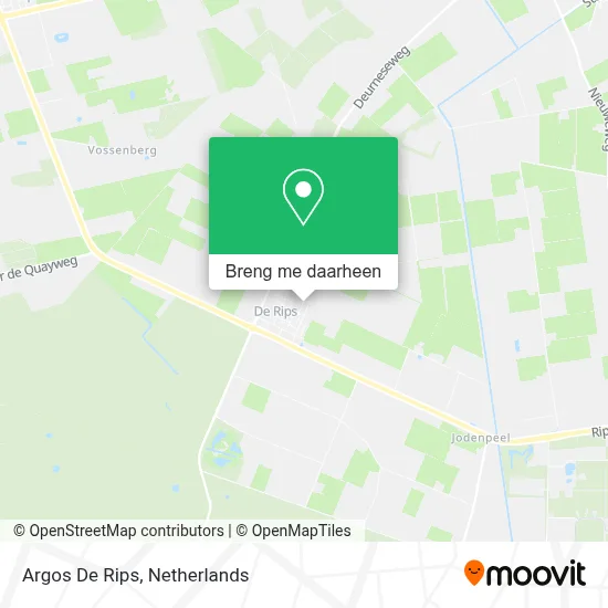 Argos De Rips kaart