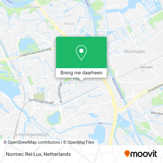 Normec Rei-Lux kaart