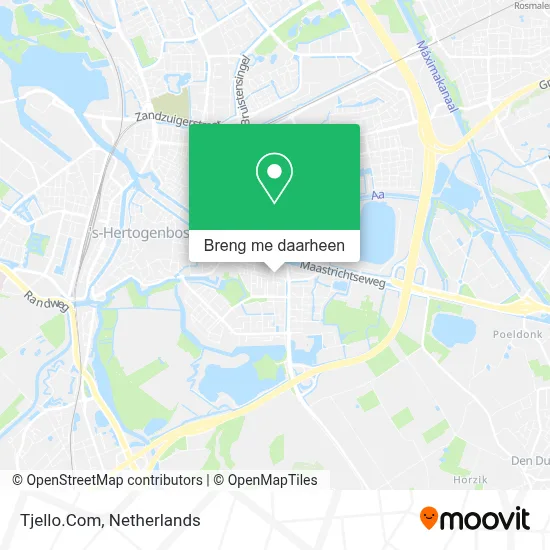 Tjello.Com kaart