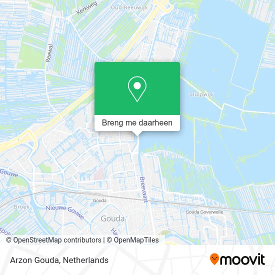 Arzon Gouda kaart