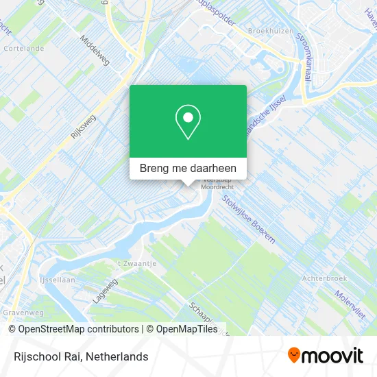 Rijschool Rai kaart