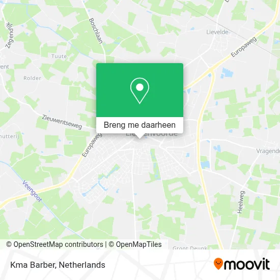 Kma Barber kaart