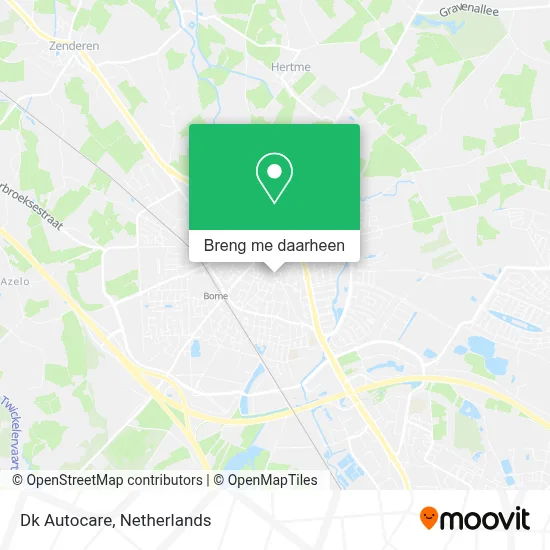 Dk Autocare kaart