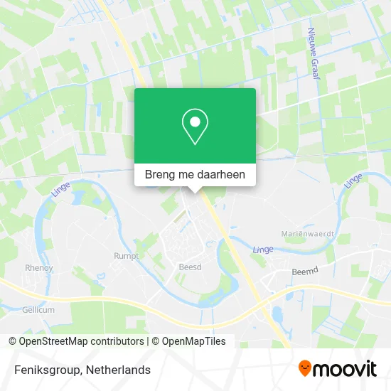 Feniksgroup kaart