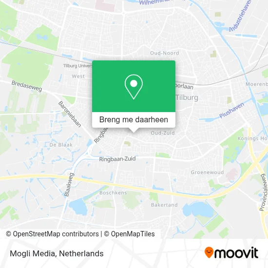 Mogli Media kaart