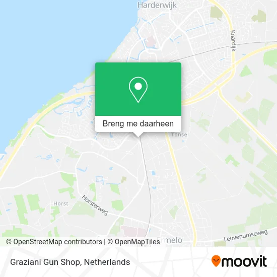 Graziani Gun Shop kaart