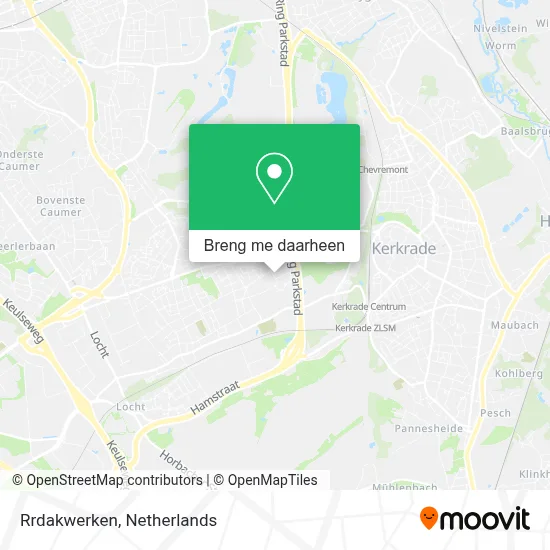 Rrdakwerken kaart