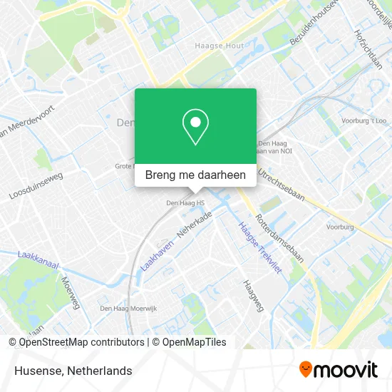 Husense kaart